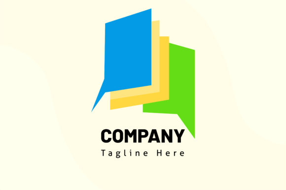 Chat Book Illustration Template Logo: A Visual Guide for Modern Education