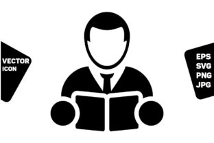Enhancing Educational Digital Interfaces with Student Icon Vector Male Person Avatar Assets