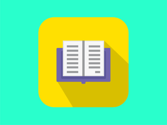 Icon School Book Modern Design Guide