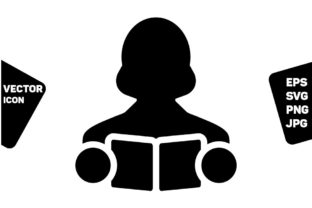 Integrating the Knowledge Icon Vector Female Student into Educational and Professional Design Workflows