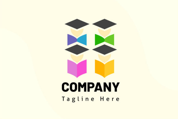 Student in a Group Logo Template Guide