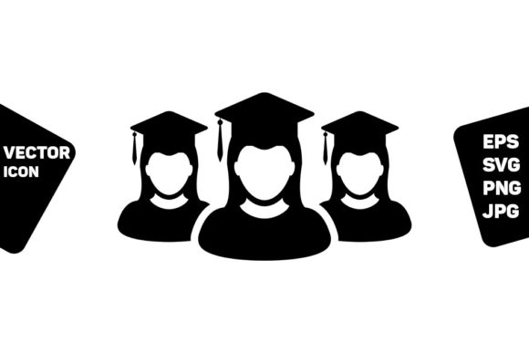 Understanding the Education Icon Vector Female Group for Modern Design Projects