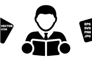 Understanding the Knowledge Icon Vector Male Student for Modern Education Design